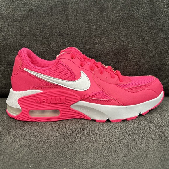 Nike Air Max Excee Women 6.5 Hyper Pink White Running Sneaker Comfort FD0294-600